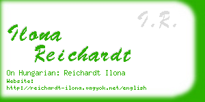 ilona reichardt business card